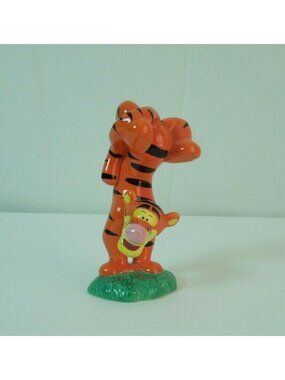 Vintage Disney Tigger Porcelain Figure Approx. 5" Collectible Figurine
